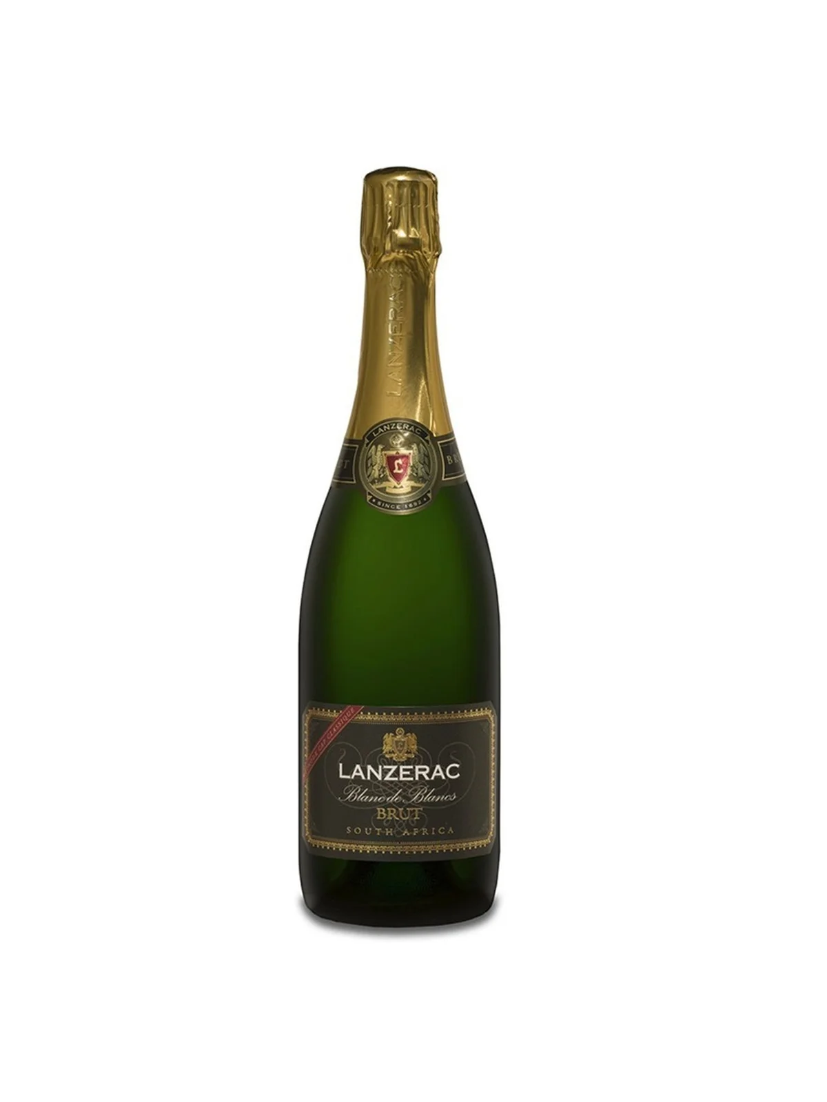 Lanzerac Blanc De Blancs Brut MCC (chardonnay) NV, Stellenbosch
