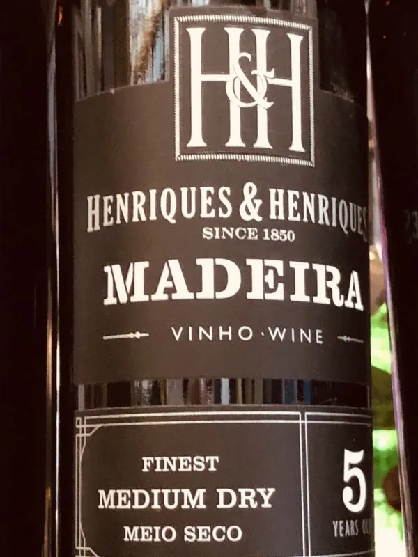 Henriques & Henriques 3 Year Old Medium Dry Madeira