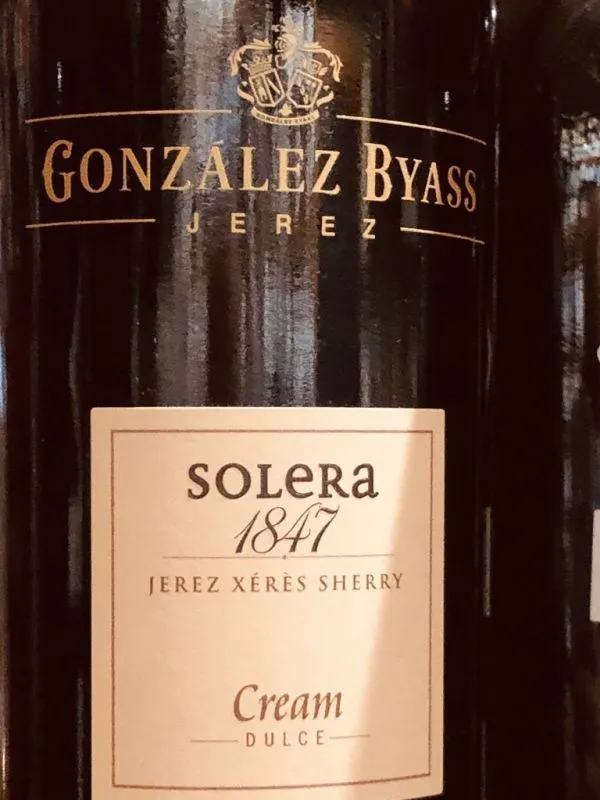 Gonzalez Byass Solera 1847 Oloroso Dulce Cream NV