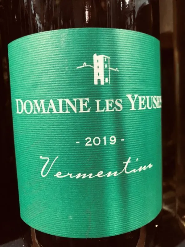 Dom. les Yeuses Vermentino 2022 IGP Pays d'Oc