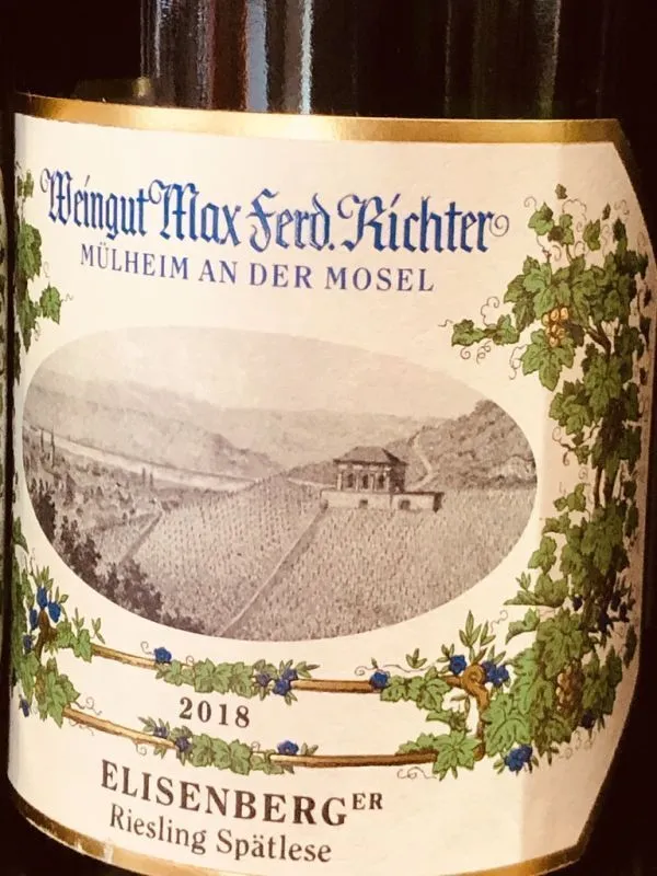Max Ferd Richter Elisenberger Riesling Spatlese 2023