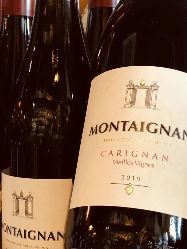 Montaignan Carignan Vieilles Vignes 2022 IGP Herault