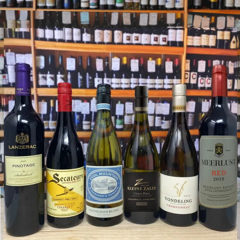 Discover South African Wines  - Mixed 6 - 10% off