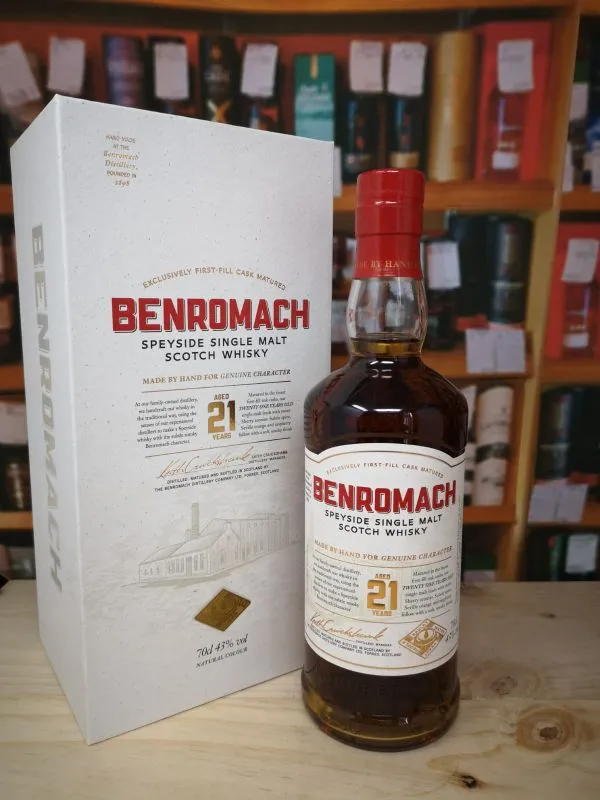 Benromach 21yo Speyside Single Malt Scotch Whisky 43% 70cl