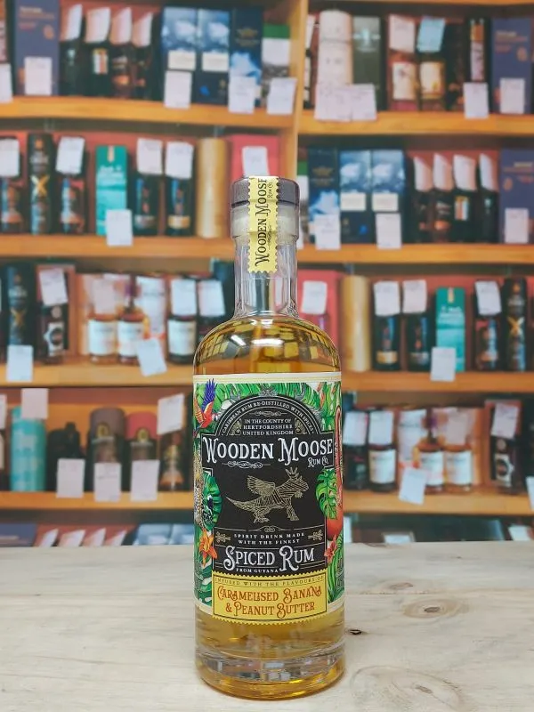 Wooden Moose Co. Banana and Peanut Butter Rum 40% 50cl