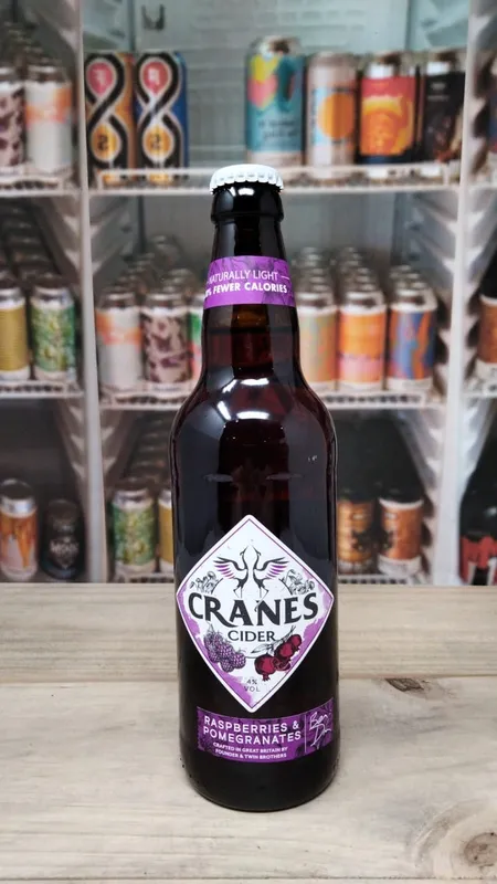Cranes Cider Raspberries & Pomegranates 4.0% 50cl Bottle