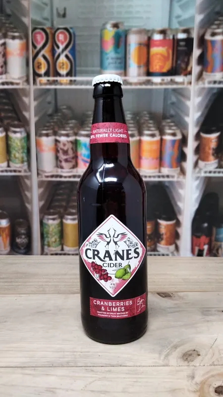 Cranes Cider Cranberries & Limes 4.0% 50cl Bottle