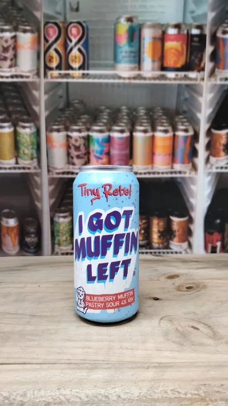Tiny Rebel I Got Muffin Left Blueberry Muffin Pastry Sour 4.0% 44cl Ca