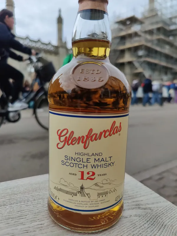 Glenfarclas 12yo Highland Single Malt Scotch Whisky 46% 70cl
