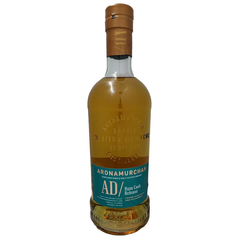 Ardnamurchan AD/Rum Cask Release Scotch Whisky 55% 70cl