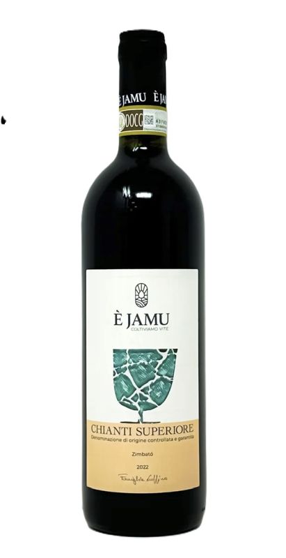 Chianti Superiore Zimbato DOCG 2022 E Jamu, Cert. Organic