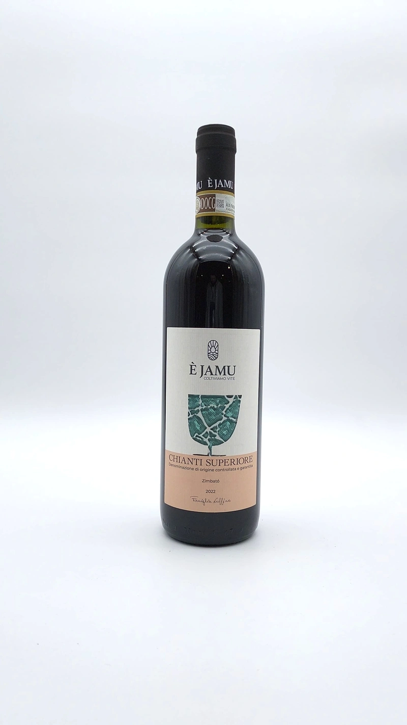 Chianti Superiore Zimbato DOCG 2022 E Jamu, Cert. Organic
