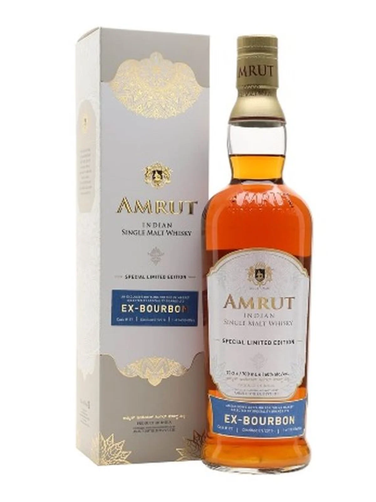 Amrut 2016 Ex-Bourbon Single Cask Whisky 60% 70cl