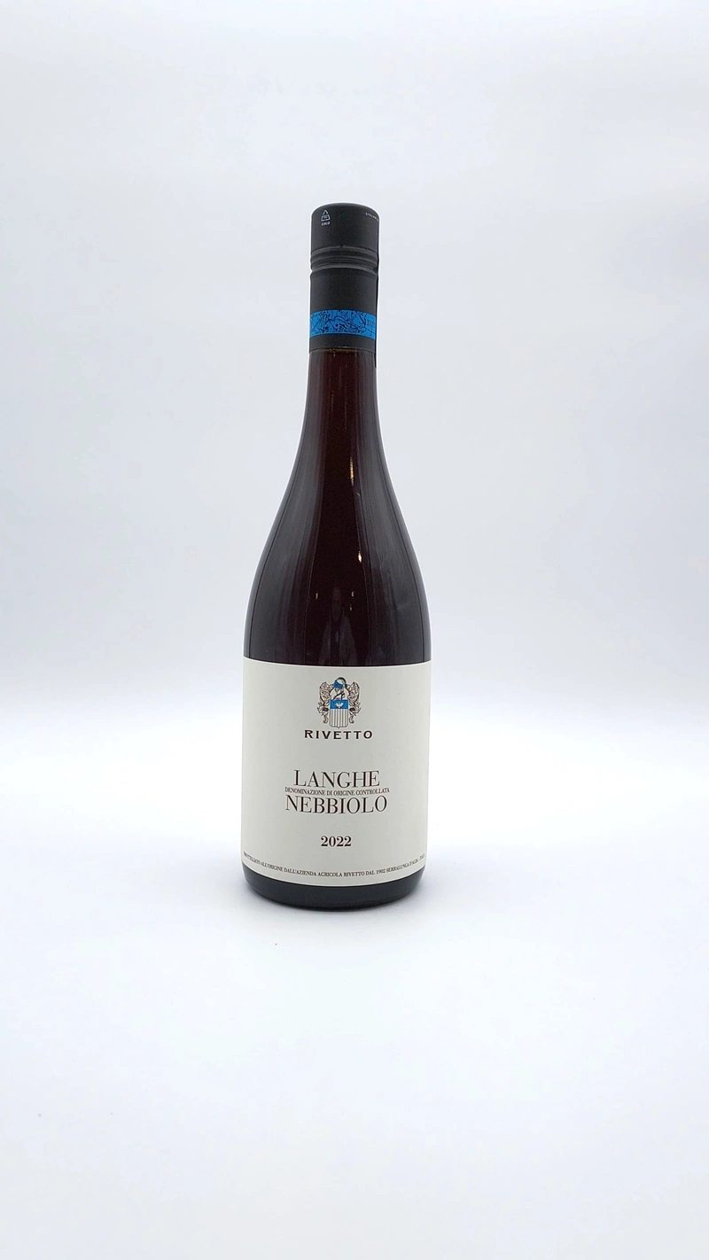 Langhe Nebbiolo DOC 2022 Rivetto Cert. Organic