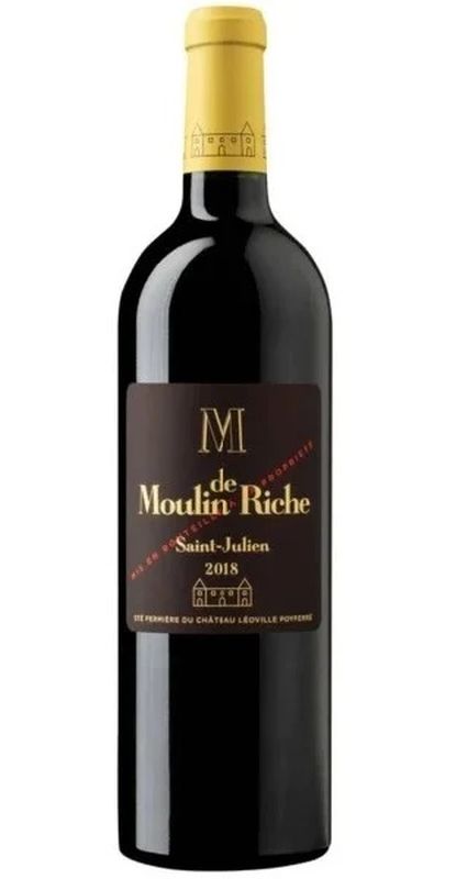 M de Moulin Riche 2018 Saint-Julien, 2nd wine of Ch Moulin Riche