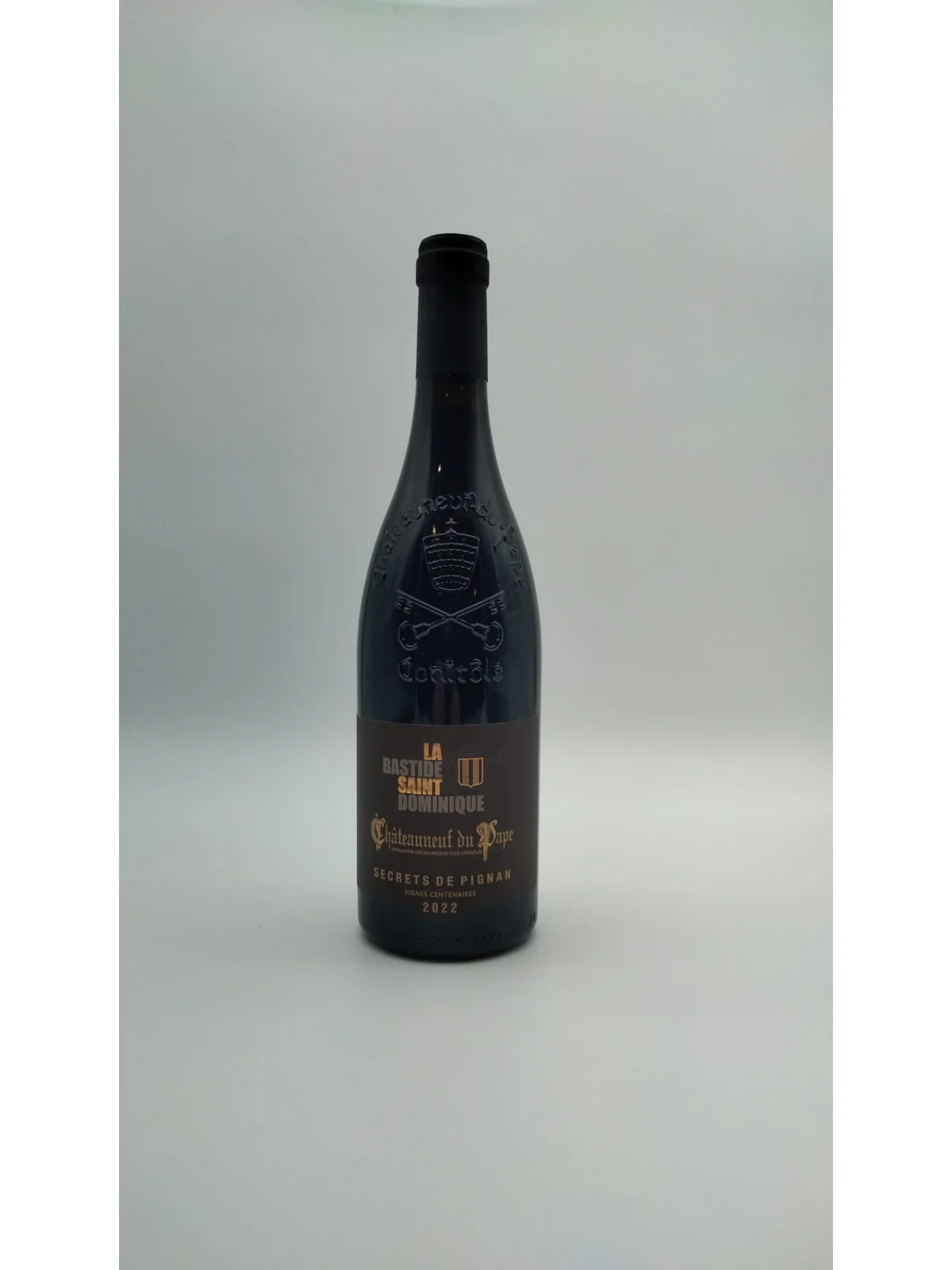 Chateauneuf du Pape Secrets de Pignan Rouge 2022 La Bastide Saint Dom