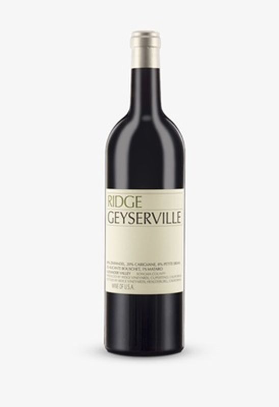 Ridge Vineyards Geyserville 2023 Alexander Valley  12x75cl In Bond