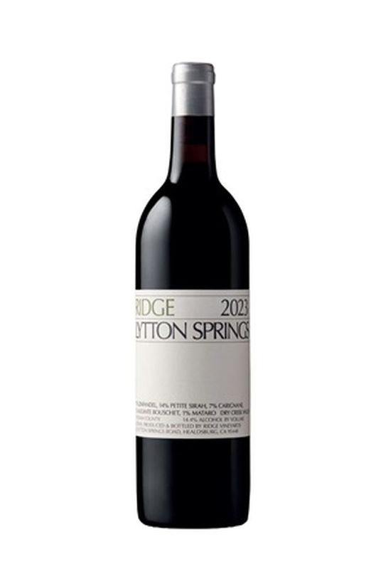 Ridge Vineyards Lytton Springs 2023 Dry Creek Valley 12x75cl In Bond