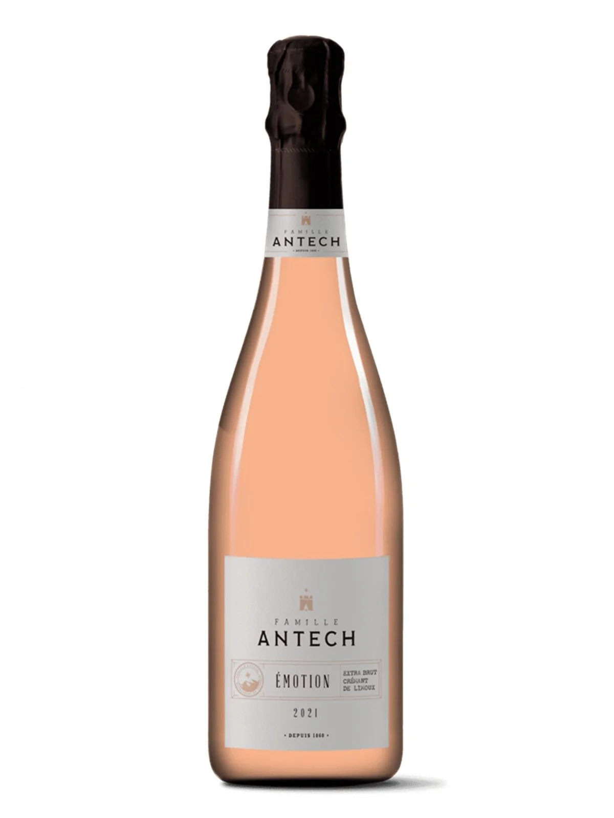 Antech Emotion Cremant de Limoux Vintage Rosé Extra Brut 2023 Organic