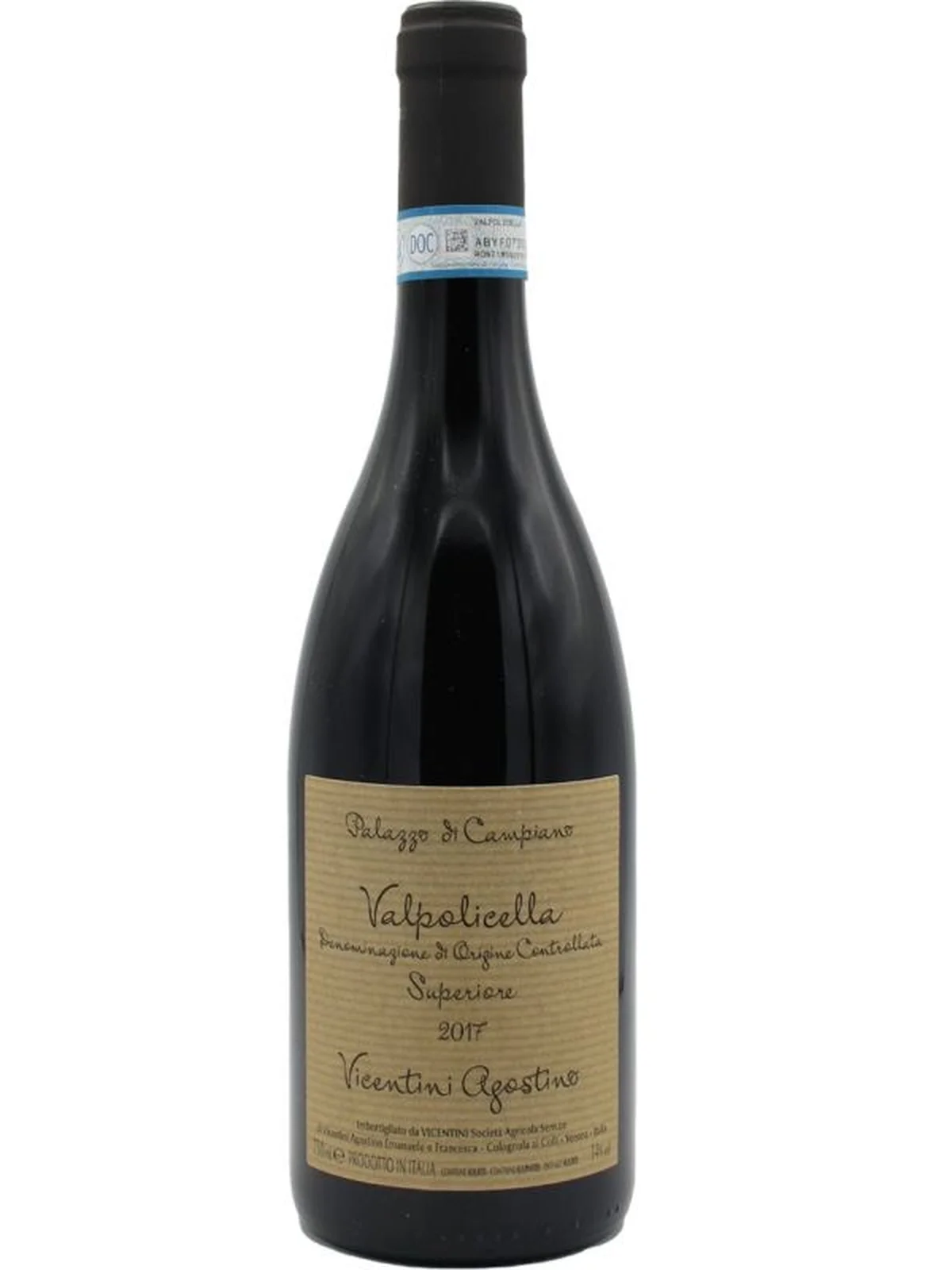 Valpolicella Superiore 'Palazzo di Campiano' 2019 Vicentini Agostino