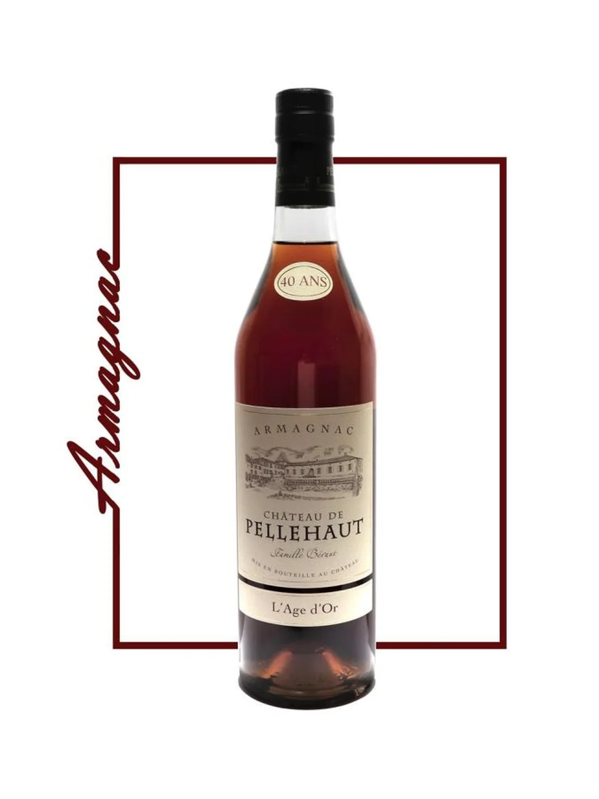 Ch. de Pellehaut 40 year old Armagnac 40% 70cl