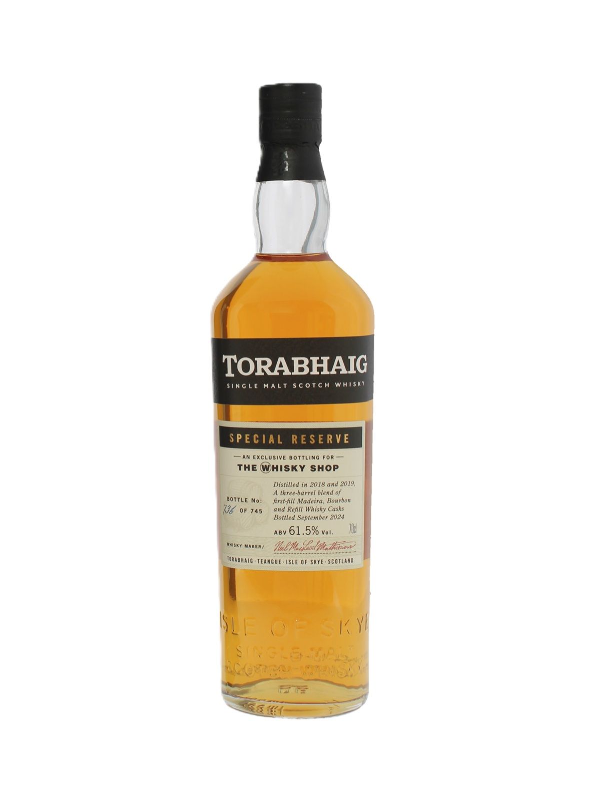 Torabhaig Special Reserve Single Cask Single Malt 60.8% 70cl
