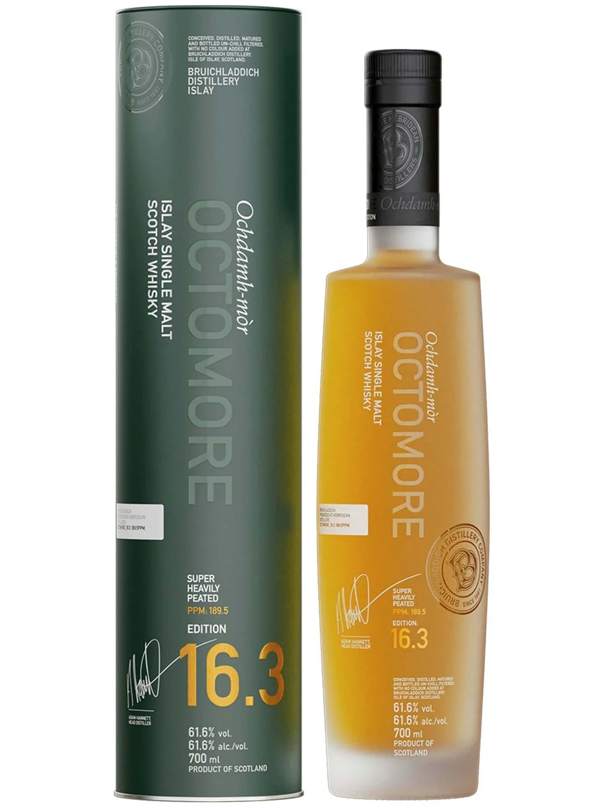 Bruichladdich Octomore 16.3 Islay Single Malt Whisky 61.3% 70cl