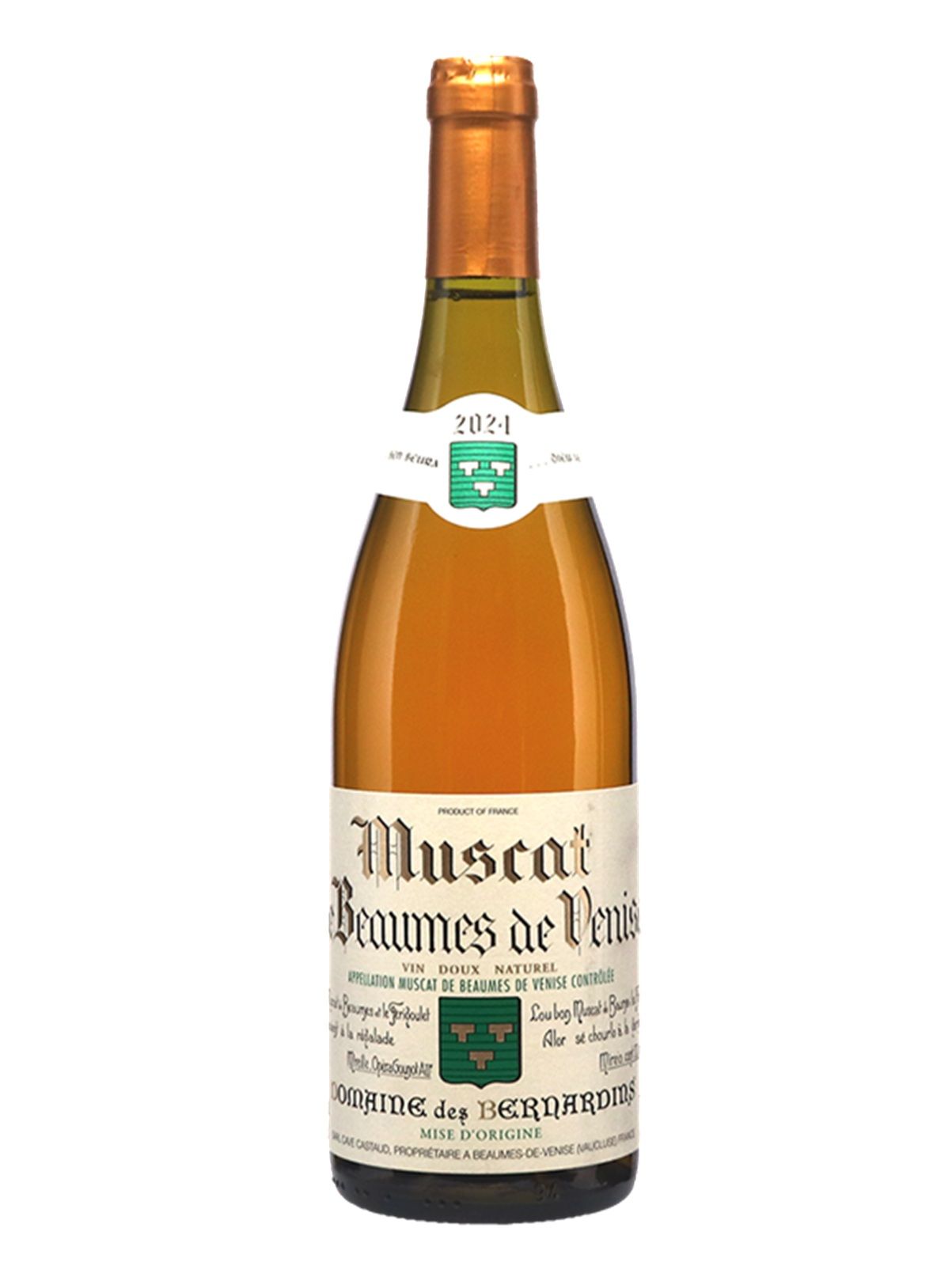 Muscat de Beaumes de Venise 2024 Half-bottle, Dom des Bernardins