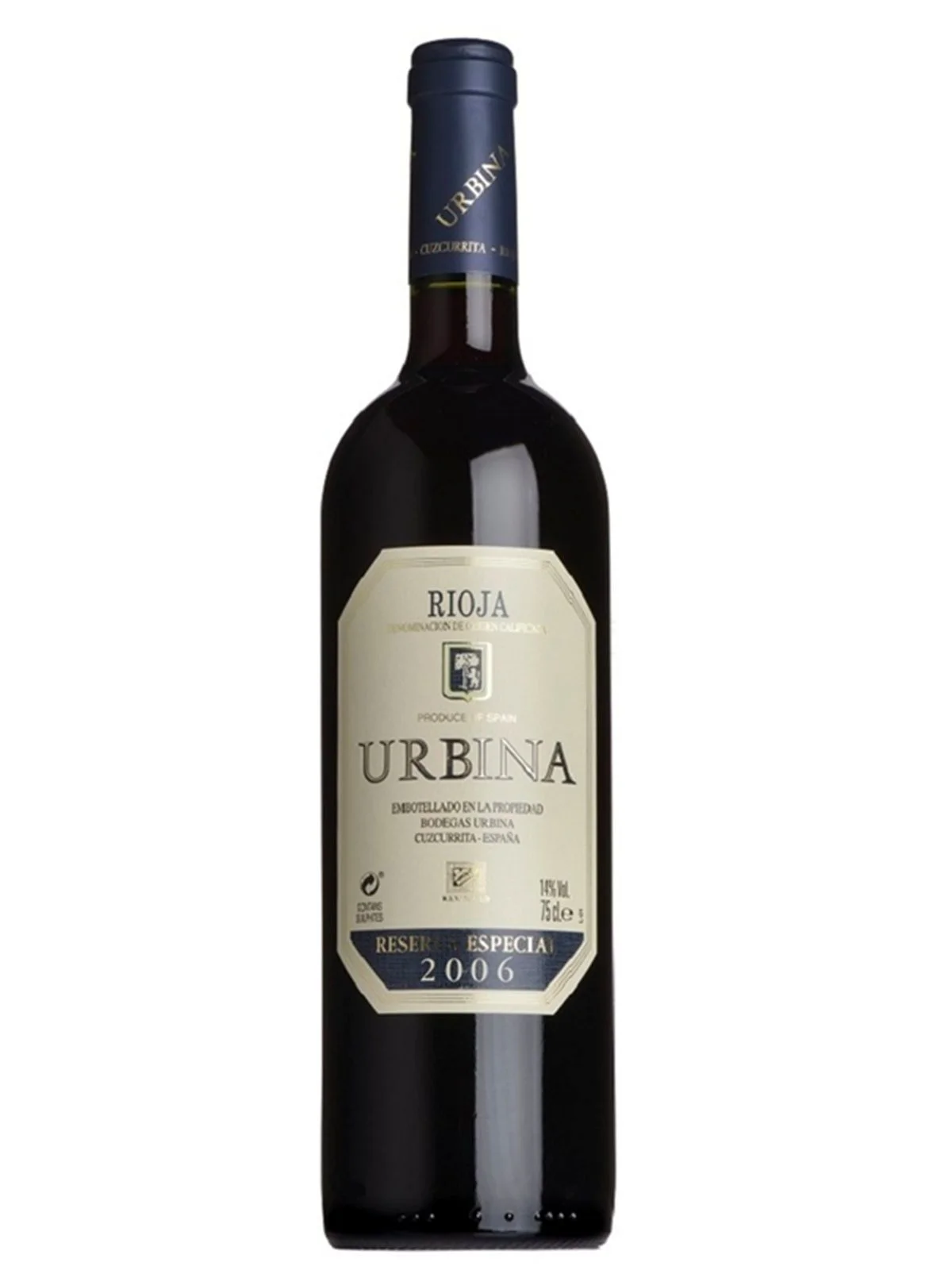Urbina 2006 Rioja Reserva Especial Blue label