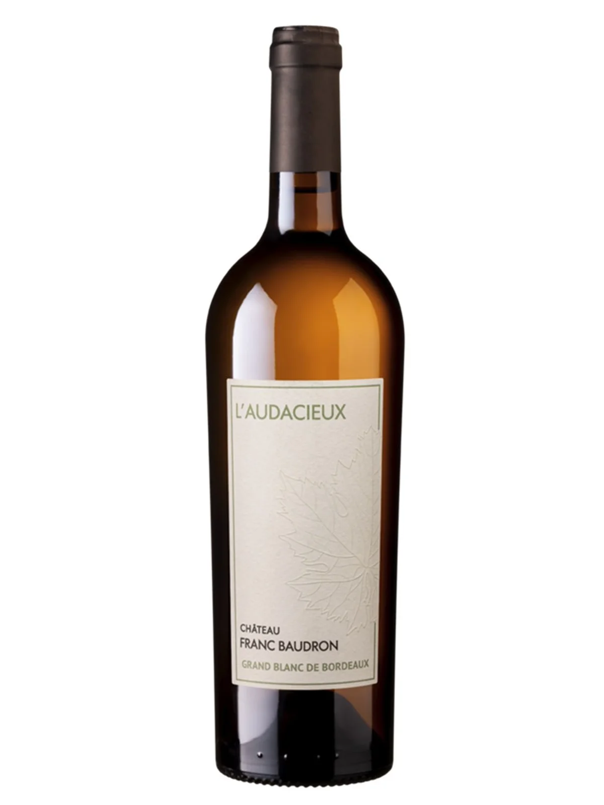 L'Audacieux Bordeaux Blanc 2024 Ch. Franc Baudron , Cert. Organic