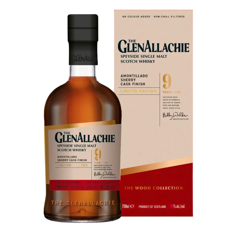 GlenAllachie Amontillado Sherry Series 2024 48% 70cl
