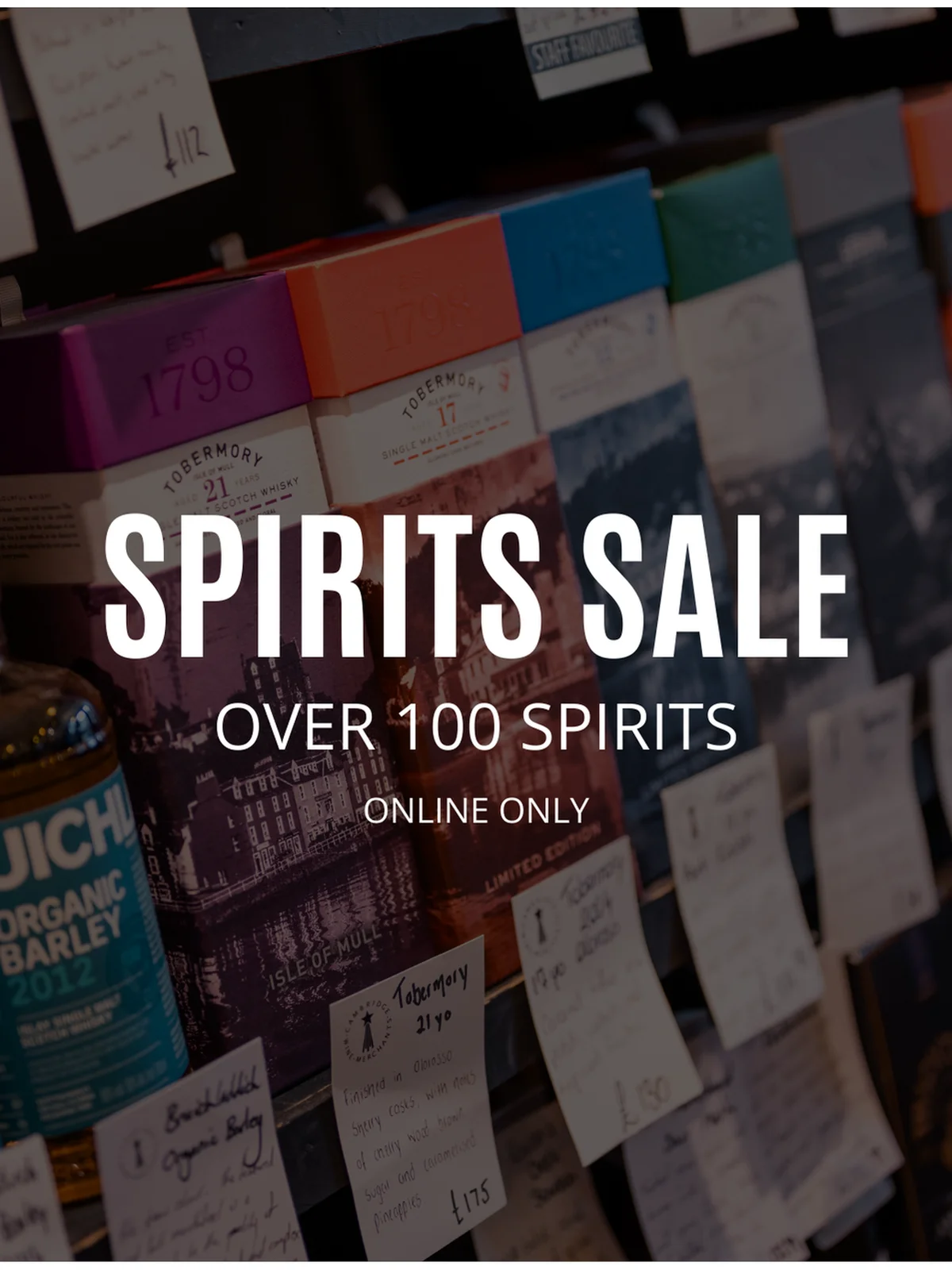 Spirits Sale