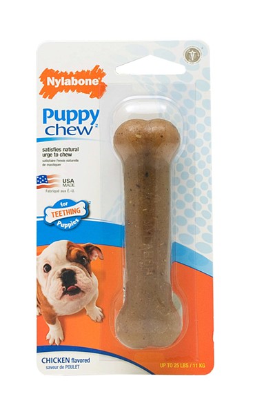 Nylabone Puppy Teething Chew Chicken S