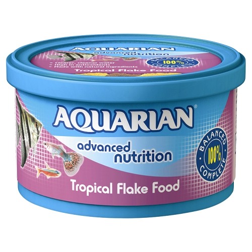 Aquarian Tropical Fish Flakes 25G