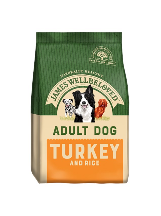 James Wellbeloved Dog Adult Turkey and Rice 15Kg