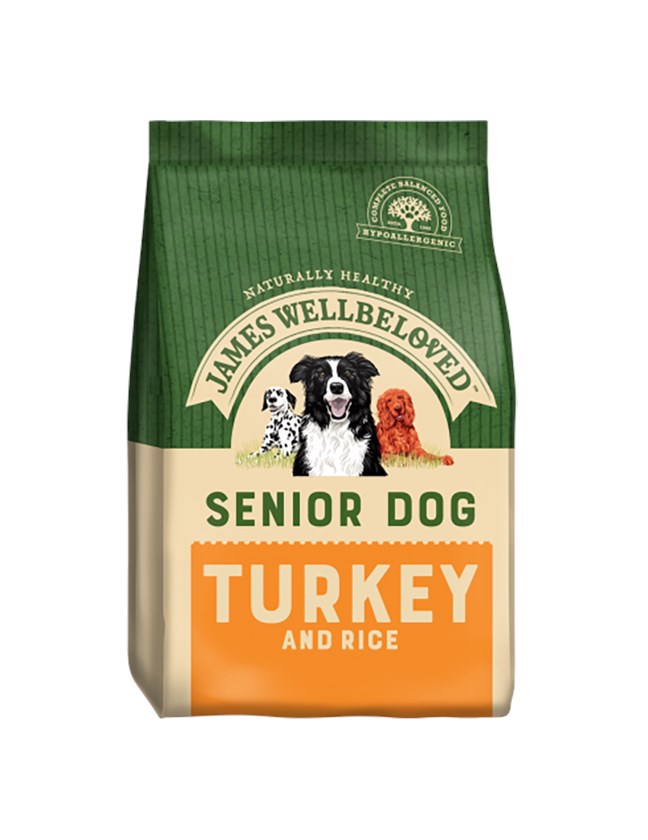 James Wellbeloved Dog Senior Turkey and Rice 15kg