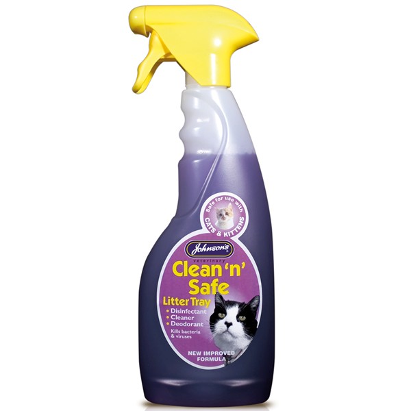 Johnsons Clean 'n' Safe Litter Tray Disinfectant 500ml