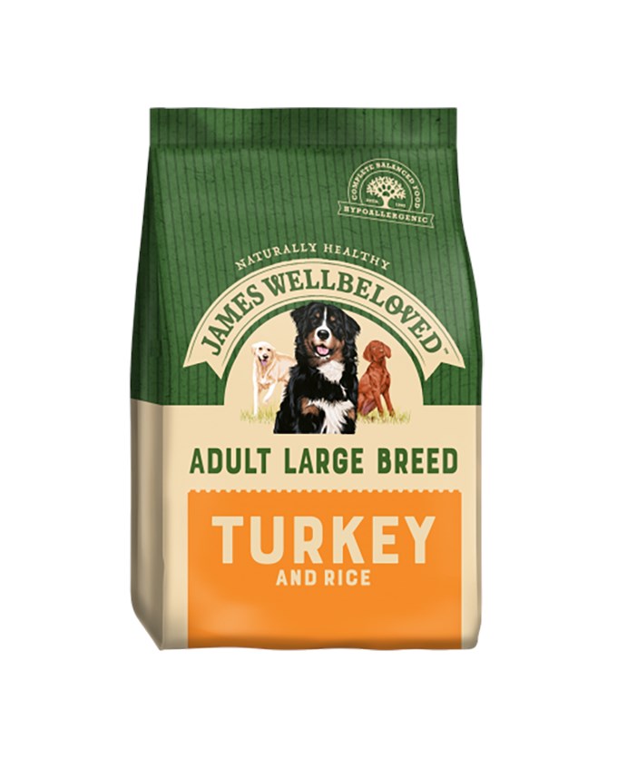 James Wellbeloved Dog Large Adult Turkey And Rice 15Kg