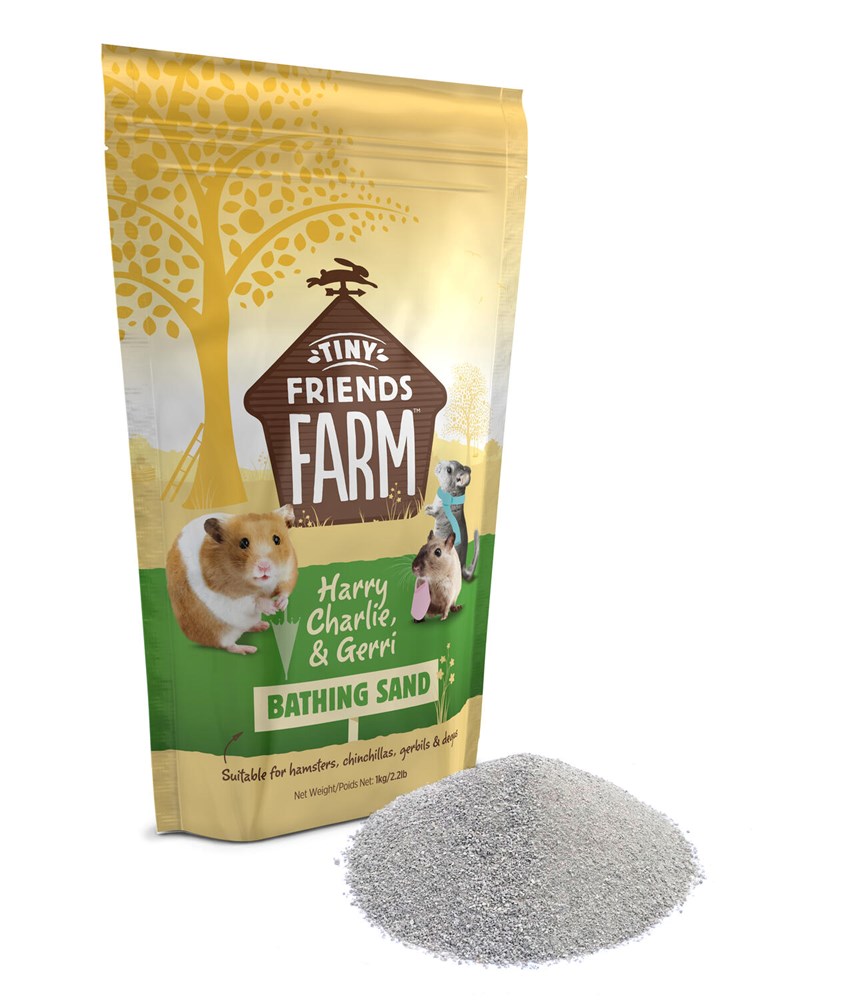 Tiny Friends Small Pet Bathing Sand 1KG