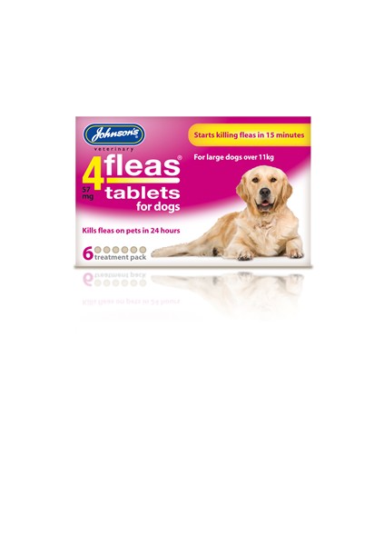 Johnsons 4 Fleas Dog Flea Treatment (6 tablet pack)