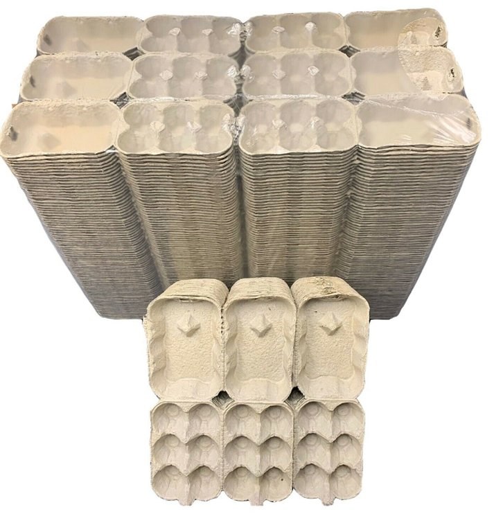 Grey Fibre Egg Boxes Box of 462