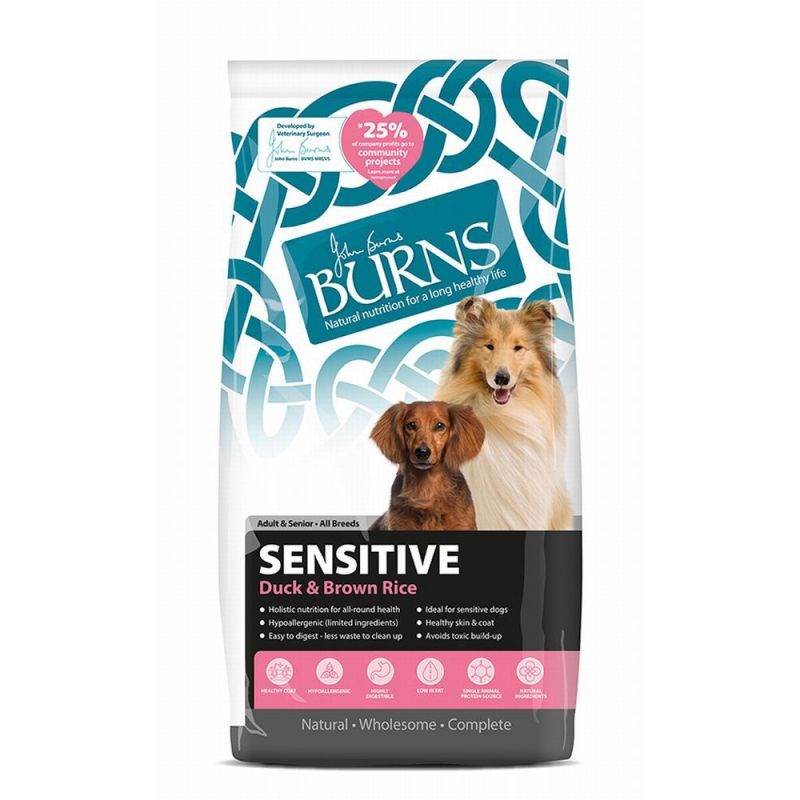 Burns Sensitive Duck and Rice 2kg