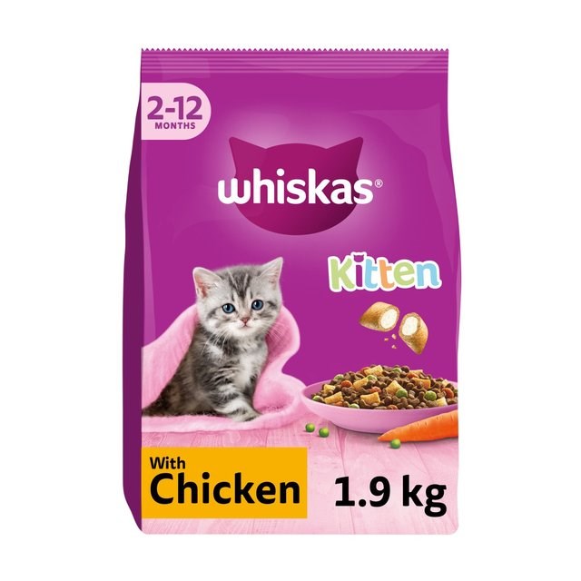 Whiskas Complete Kitten Food With Chicken 1.9Kg