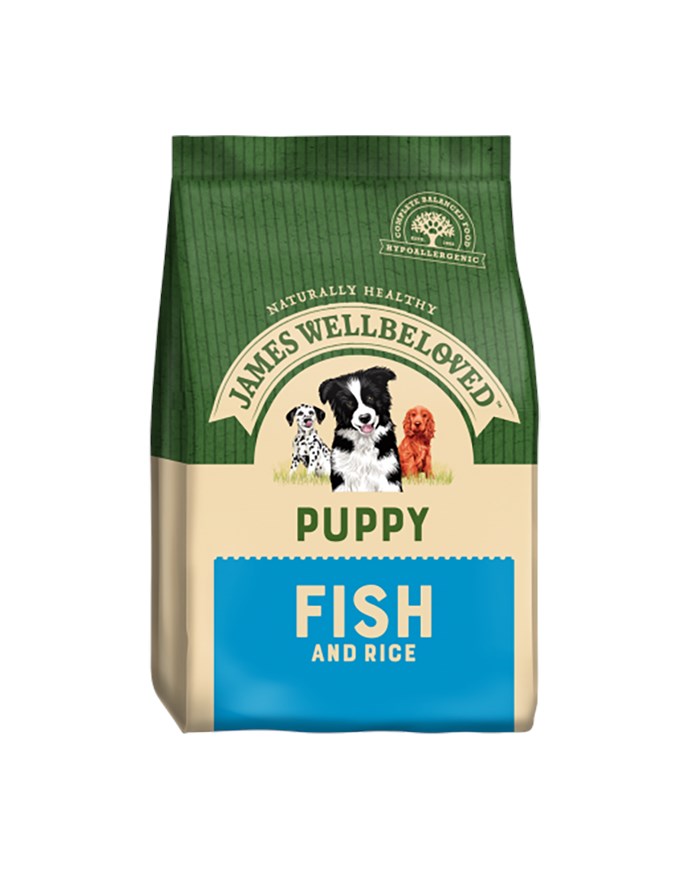 James Wellbeloved Dog Puppy Fish and Rice 2kg