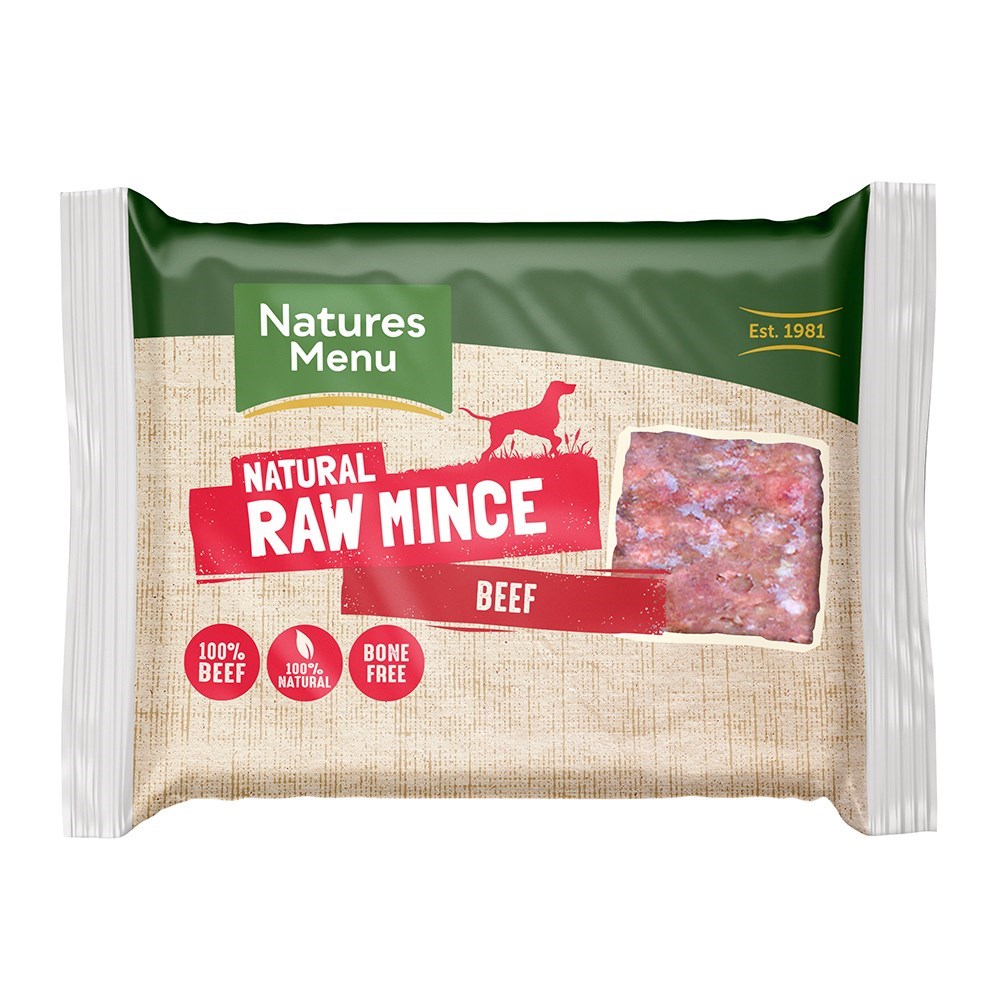 Natures Menu Minced All Beef 12 x 400g