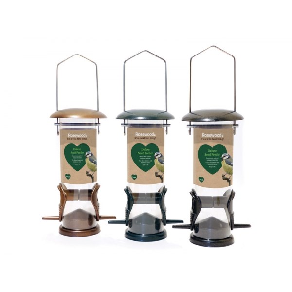 Deluxe Seed Feeder (Various Colours