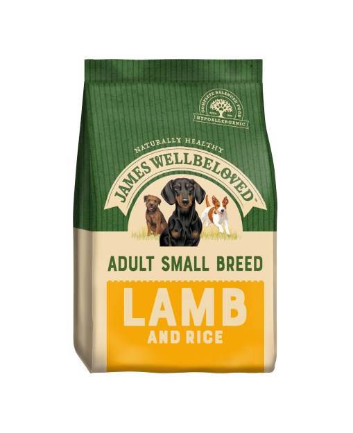 James Wellbeloved Dog Small  Adult Lamb and Rice 1.5kg