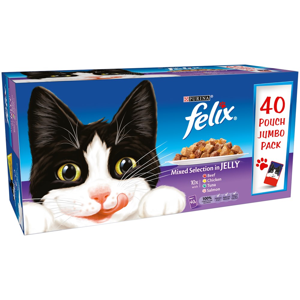 Felix Mixed Selection in Jelly 40 x 100g
