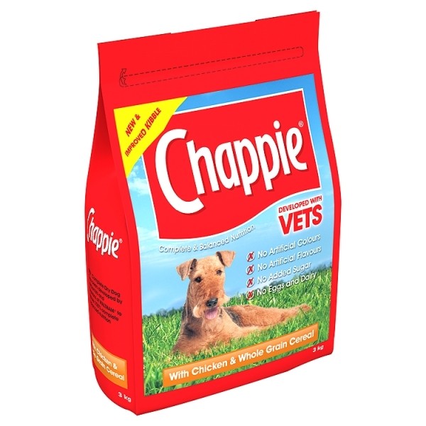 Chappie Chicken and Wholegrain Cereal 3kg