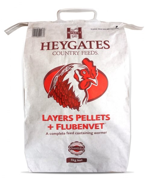 Heygates Layers Pellets With Flubenvet 5kg